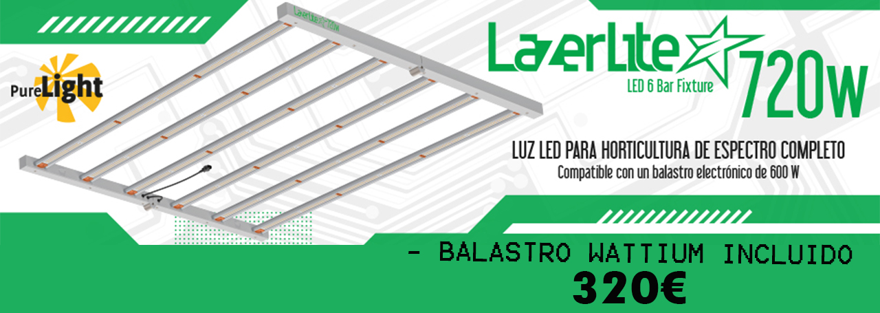 LED 720W LAZERLITE + BALASTRO WATTIUM